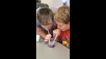 Converting basic solution to acid solution by using carbon dioxide from breath by Shawn Bell