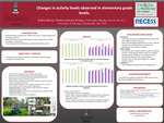 Changes in activity levels observed in elementary grade levels. by Kelsie R. Harvey